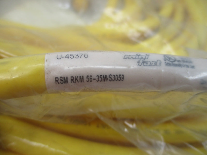 TURCK RSM-RKM-56-35M/S3059 U-45376 600V 10A NSMP