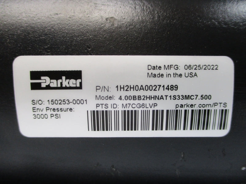 PARKER 1H2H0A00271489 4.00BB2HHNAT1S33MC7.500 3000PSI NSNP