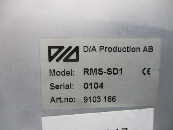 D/A PRODUCTION RMS-SD1 9103-166 UNMP