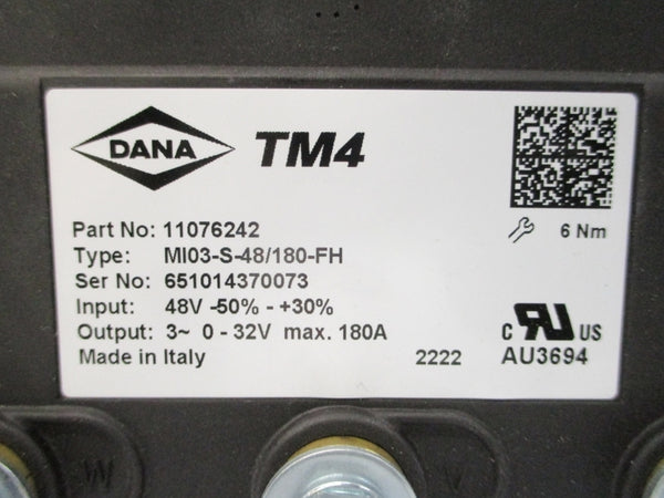 DANA 11076242 MI03-S-48/180-FH 48V 180A NSNP