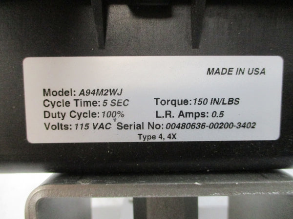 QUARTER MASTER A94M2WJ 115VAC 0.5A 5S NSNP