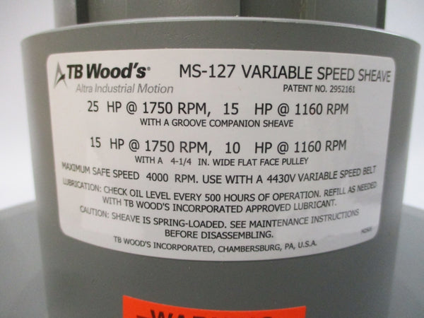 TB WOODS MS127158 MS-127X1 5/8" NSMP