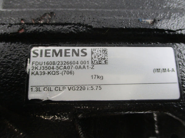 SIEMENS 2KJ3504-5CA07-0AA1-Z NSNP