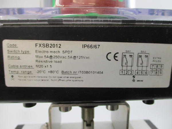 OMAL AUTOMATION V376XC72_R DA060412S 250VAC 5A NSNP