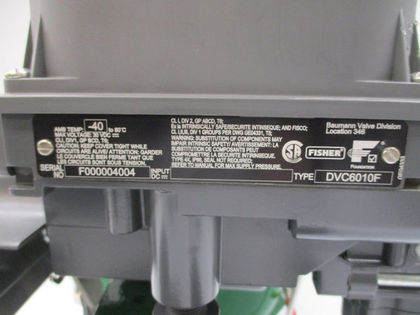 FISHER CONTROLS 54.24588C DVC6010F 3VDC 10-14PSI 1-1/2" NSNP
