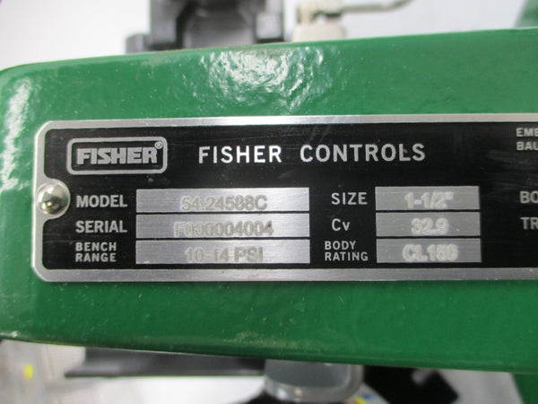 FISHER CONTROLS 54.24588C DVC6010F 3VDC 10-14PSI 1-1/2" NSNP