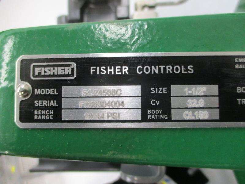 FISHER CONTROLS 54.24588C DVC6010F 3VDC 10-14PSI 1-1/2" NSNP