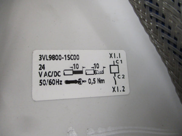 SIEMENS 3VL9800-1SC00 24VAC/DC 630A NSNP