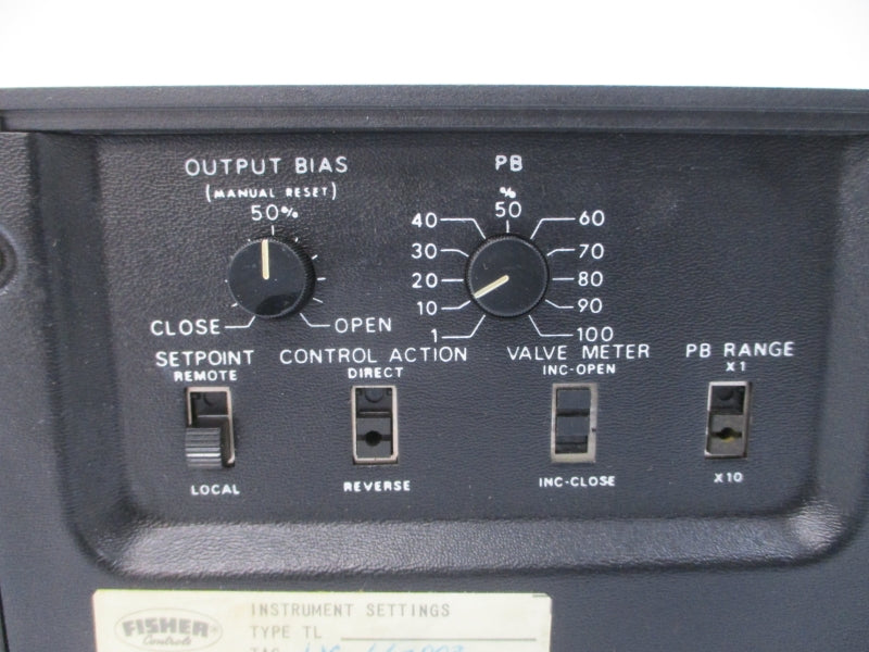 FISHER CONTROLS TL 104 NSNP