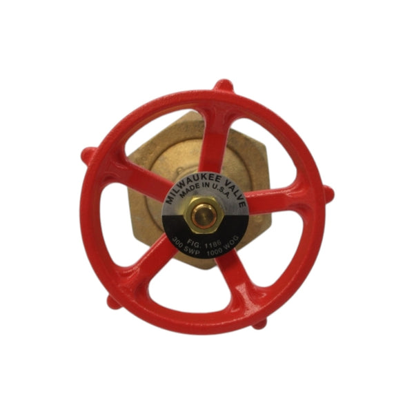 MILWAUKEE VALVE 1186 2" NSNP