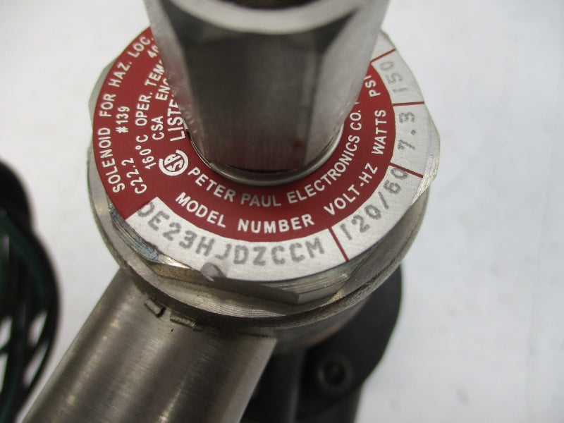 PETER PAUL ELECTRONICS 0E23HJDZCCM 120V 150PSI NSNP