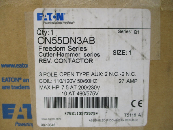 EATON CN55DN3AB SER. B1 110/120V 27A NSFS