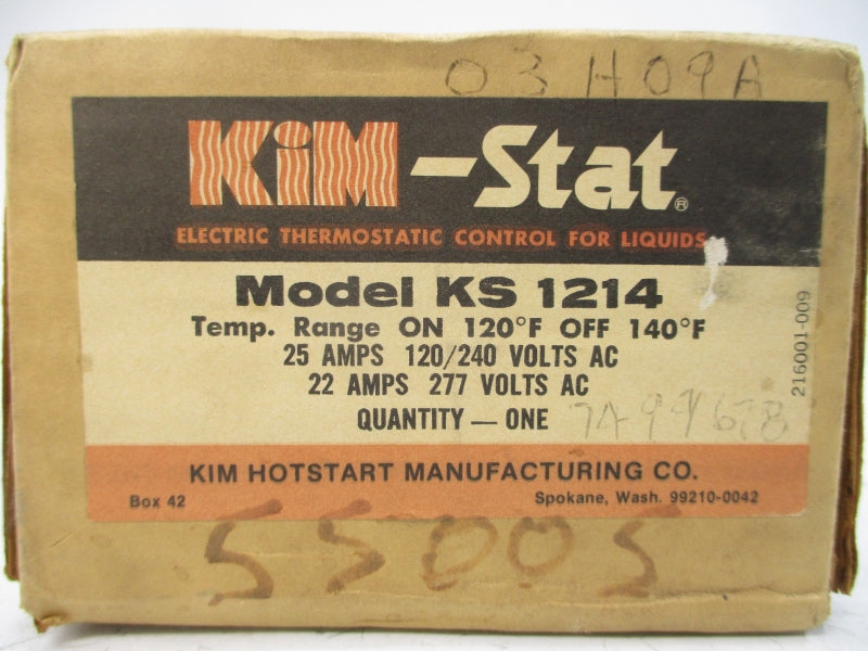 KIM-STAT KS 1214 120/240VAC 25A NSFS