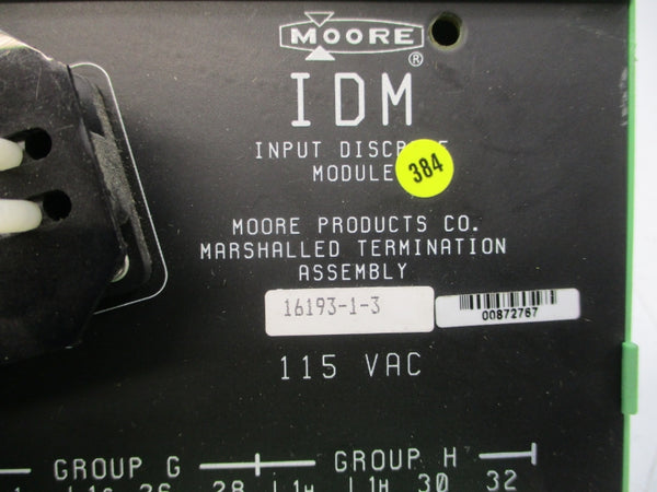 MOORE PRODUCTS 16193-1-3 115VAC NSNP