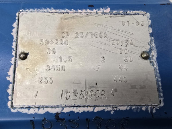 PEDROLLO CP25/180A 255/440V 7A NSNP