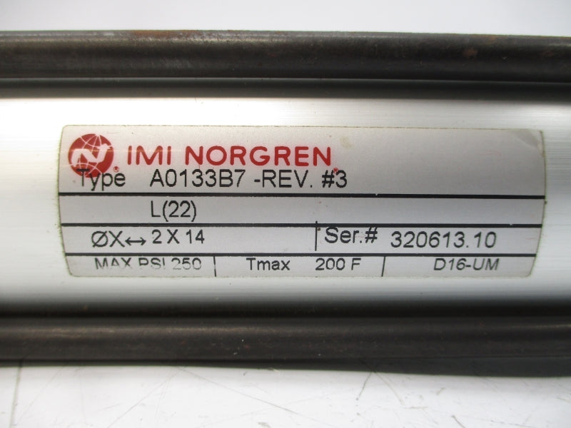 IMI NORGREN A0133B7-REV.#3 250PSI REV. #3 NSNP