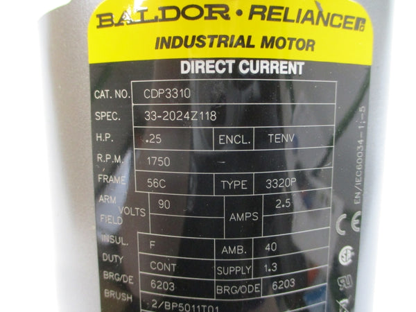 BALDOR CDP3310 33-2024Z118 90V 2.5A NSMP