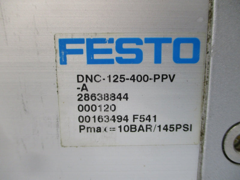 FESTO DNC-125-400-PPV-A 28638844 145PSI NSNP