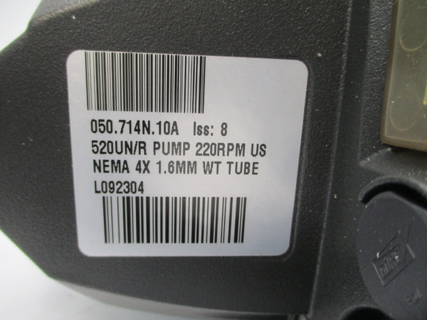 WATSON MARLOW PUMPS 050.714N.10A 520UN/R 200-240V 2.5A NSMP