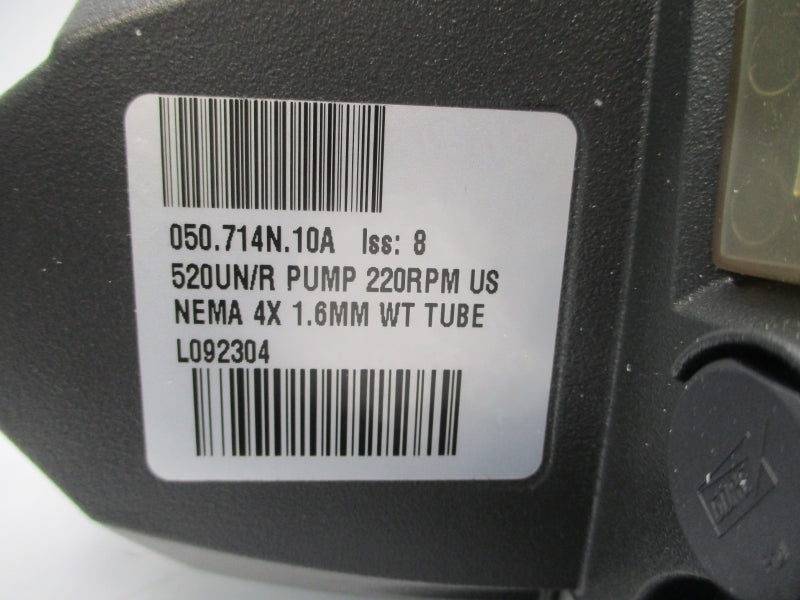 WATSON MARLOW PUMPS 050.714N.10A 520UN/R 200-240V 2.5A NSMP