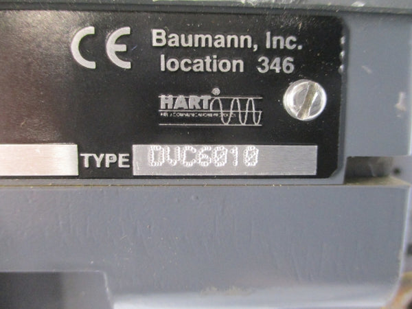BAUMANN 32-84081SA WITH FISHER DVC6010 30VDC 5-15PSI (AS PICTURED) NSNP