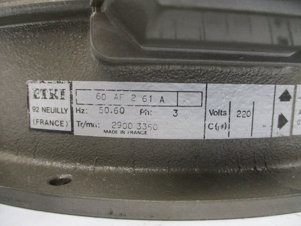 ETRI 29003350 60AF261A 220V UNMP