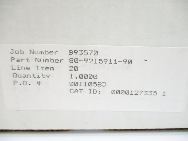 80-9215911-90 REV. A NSMP