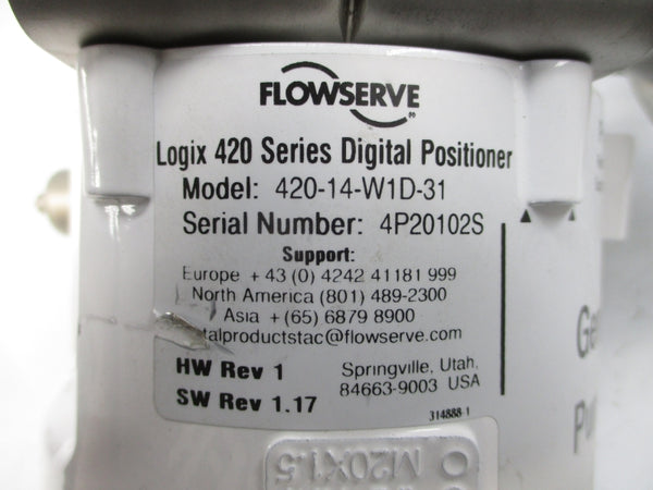 FLOWSERVE 1917P2 420-14-W1D-31 32.0-44.0PSI 1.50" NSNP