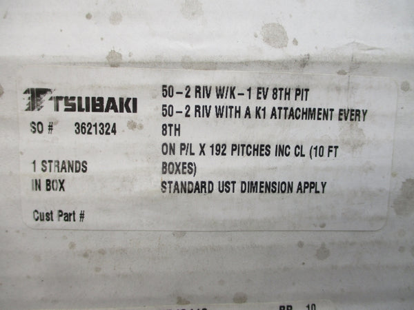 TSUBAKI 50-2RIVW/K-1EV8THPIT NSMP