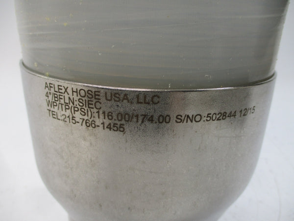 AFLEX HOSE 4"/BFLN:SEIC WP/TP(PSI):116.00/174.00 NSNP