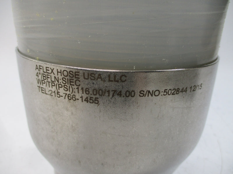 AFLEX HOSE 4"/BFLN:SEIC WP/TP(PSI):116.00/174.00 NSNP
