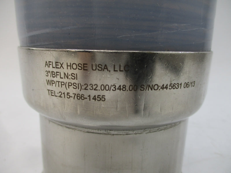 AFLEX HOSE 3"/BFLN:SI WP/TP(PSI):232.00/348.00 NSNP
