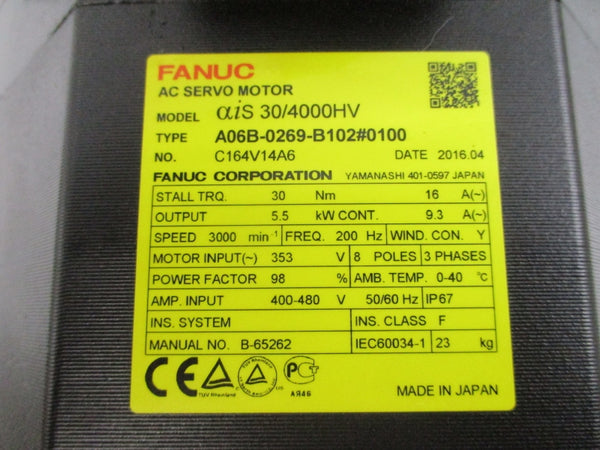 FANUC A06B-0269-B102#0100 353VAC 9.3/16A NSNP