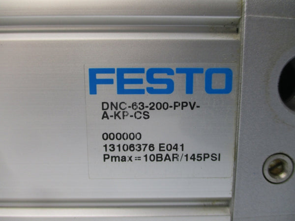 FESTO DNC-63-200-PPV-A-KP-CS 13106376 145PSI NSNP