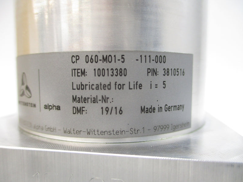 WITTENSTEIN CF060-MO1-5-111-000 NSMP