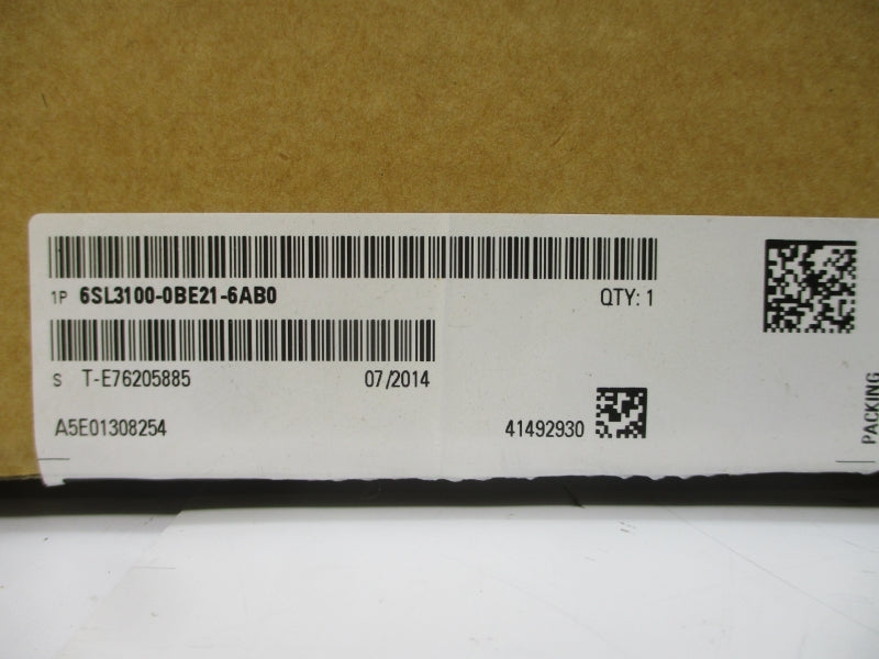 SIEMENS 6SL3100-0BE21-6AB0 380-480VAC 26A NSMP