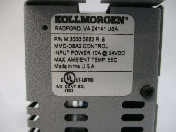 KOLLMORGEN M.3000.0652 R8 24VDC 10A NSMP