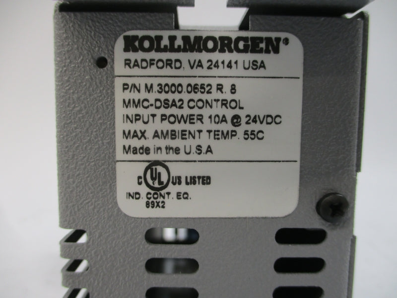 KOLLMORGEN M.3000.0652 R8 24VDC 10A NSMP