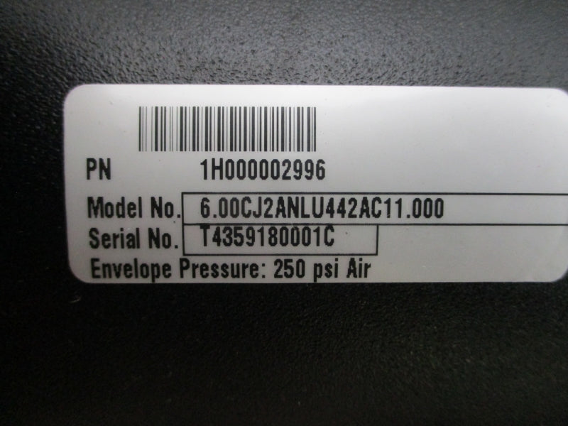 PARKER 1H000002996 6.00CJ2ANLU442AC11.000 250PSI NSNP