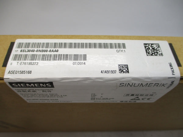 SIEMENS 6SL6040-0NB00-0AA0 24VDC 0.5A NSFS