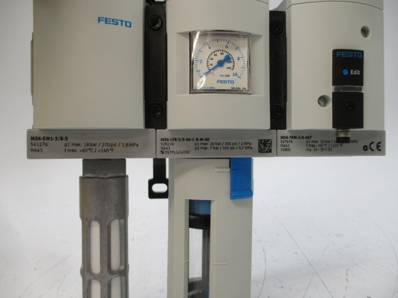 FESTO MSB6-3/8:C4:J7:F12-WP 531030 15-30VDC 300PSI NSMP