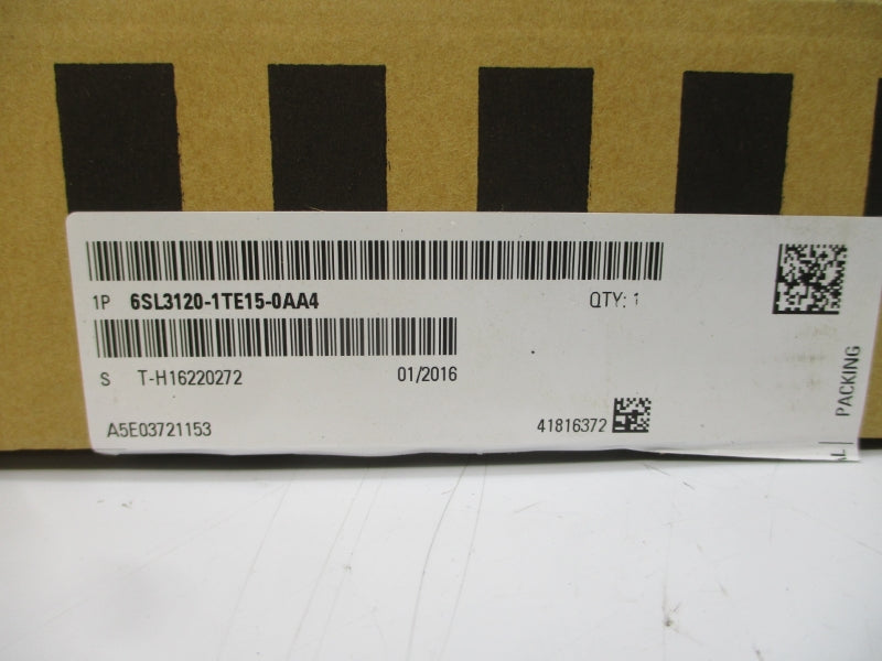 SIEMENS 6SL3120-1TE15-0AA4 600VDC 5A NSMP