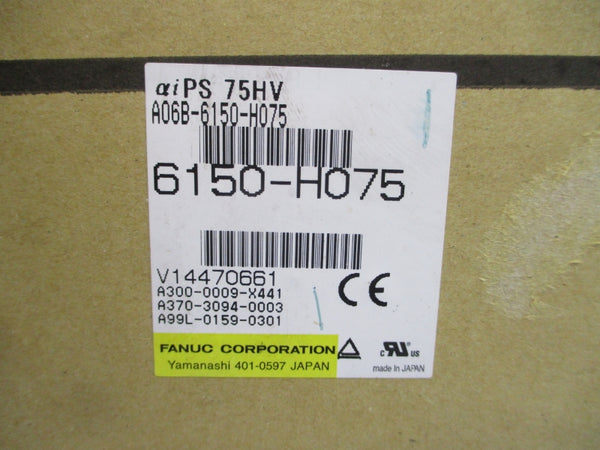 FANUC A06B-6150-H075 400-480V 154A NSMP