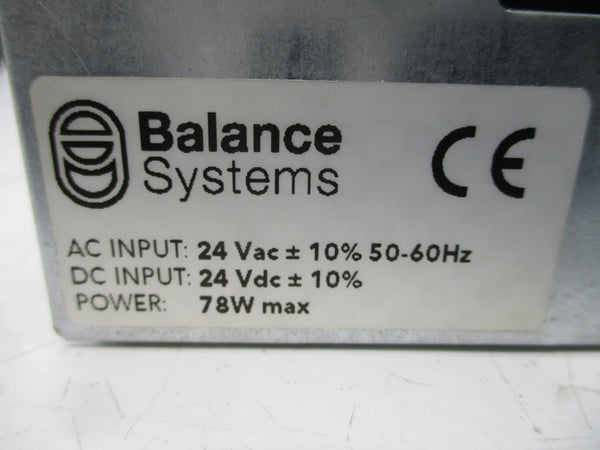 BALANCE SYSTEMS B605321 24VAC NSNP