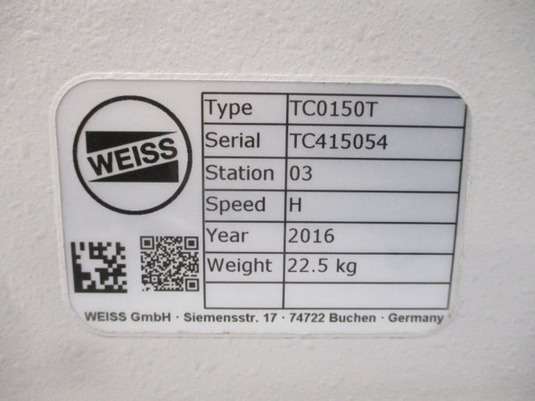 WEISS TC0150T W/ AZKA56L-8T 230/480V 0.6/0.35A NSNP
