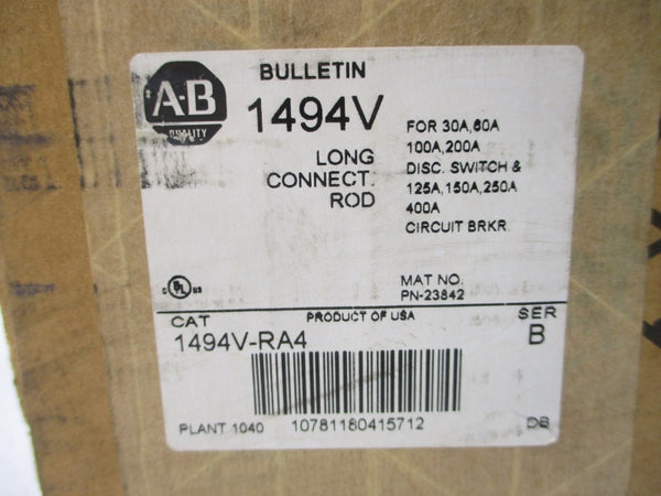 ALLEN BRADLEY 1494V-RA4 SER. B 400A (BR/WH) NSFS