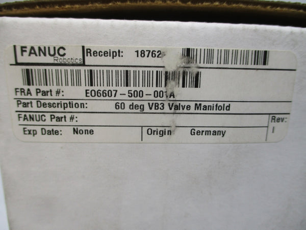 FANUC EO6607-500-001A REV. I NSMP