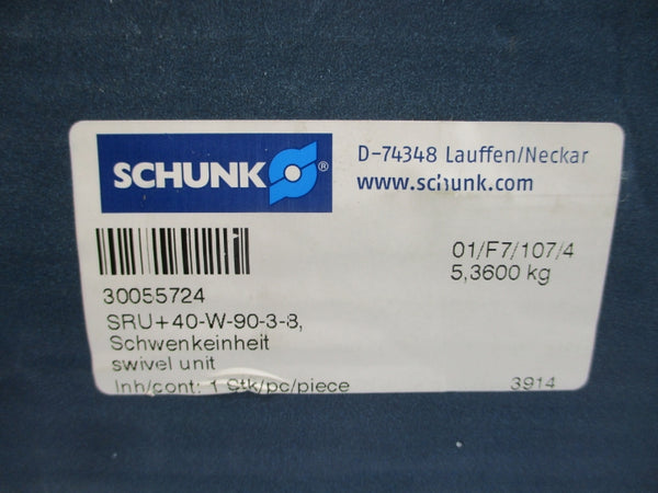 SCHUNK SRU+40-W-90-3-8 NSMP
