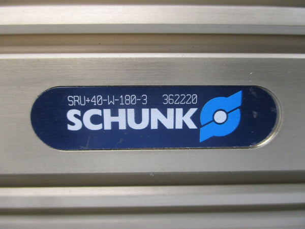 SCHUNK SRU+40-W-180-3 NSMP