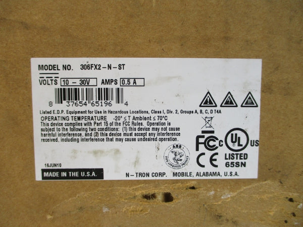 N-TRON 306FX2-N-ST 10-30V 0.5A NSMP